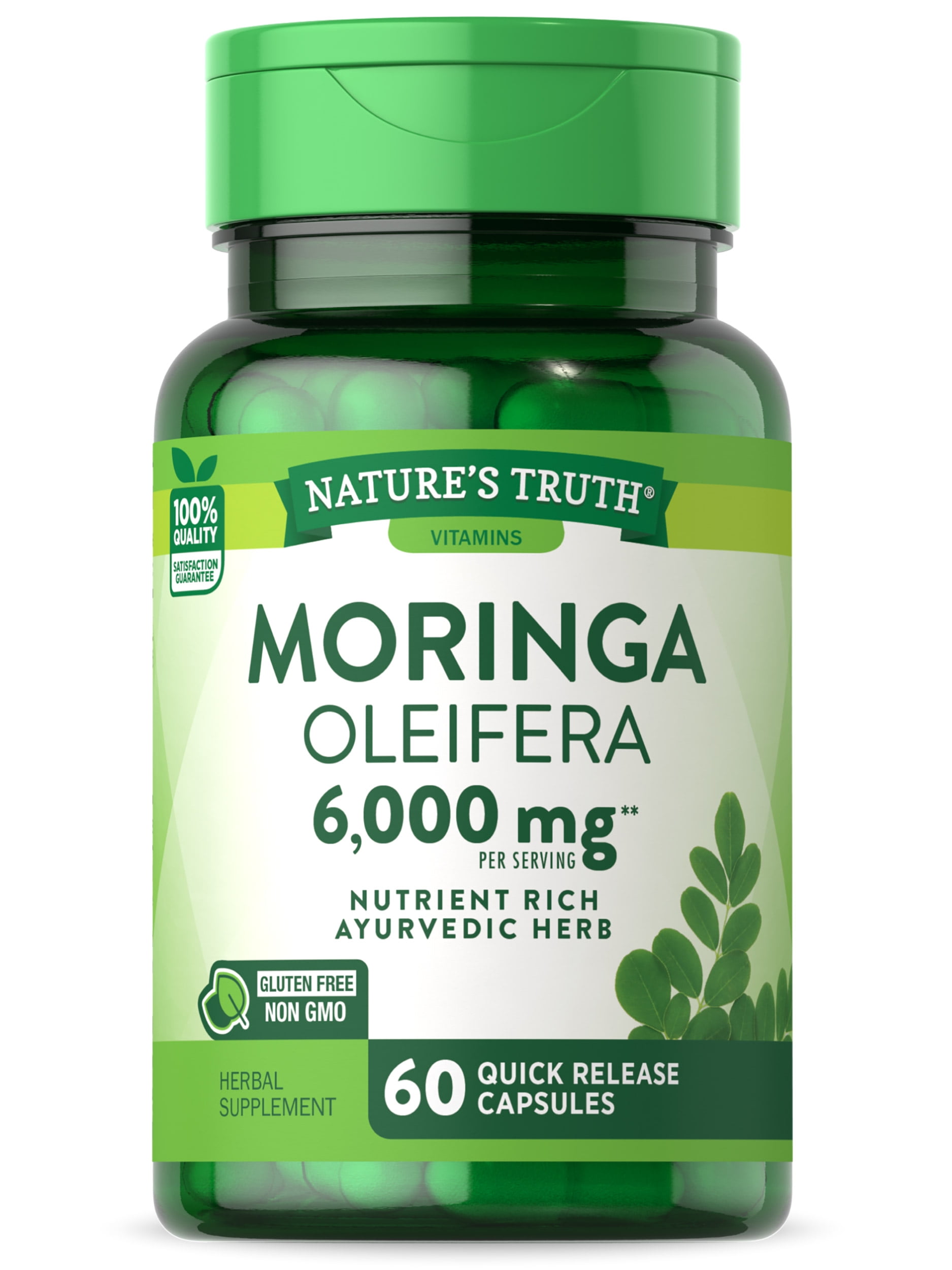 Nature's Truth Moringa Capsules 1000mg, 60 Count
