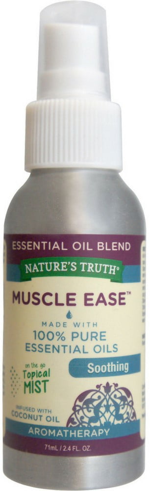 Nature's Truth Muscle Ease Soothing Essential Oil Blend 2.4 oz (Pack of 3)