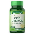 thumbnail image 1 of Nature's Truth Norwegian COD Liver Oil Supplement, 100 Count, 3 Pack, 1 of 1