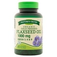 thumbnail image 1 of Nature's Truth Organic Cold Pressed Flaxseed Oil 1000 mg Omega 3, 6 & 9, 90 ea (Pack of 2), 1 of 2