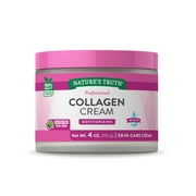 Collagen Cream | 4 oz | Professional Strength | Paraben & SLS Free, Gluten Free | by Nature's Truth