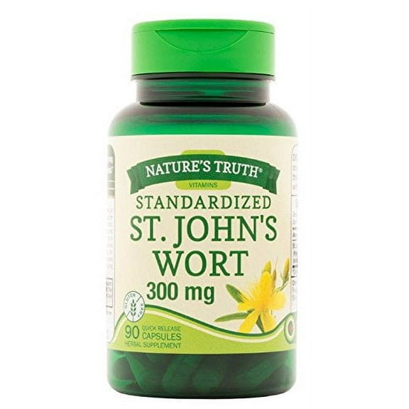 Nature's Truth St. John's Wort Extract 300 mg Supplement, 90 Count