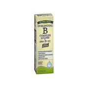 Natures Truth Sublingual B Complex Liquid Plus B-12 Natural Berry Flavor Liquid - 2 oz, Pack of 2