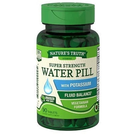 Nature's Truth Super Strength Water Pill with Potassium 90 Each - (Pack of 3)