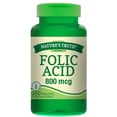 thumbnail image 1 of Nature's Truth Supplement Vitamin B-9 Folic Acid 800mcg, 250ct, 3-Pack, 1 of 3