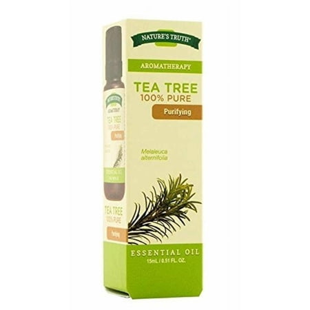 Nature's Truth Tea Tree Purify Aromatherapy Essential Oil, 0.51oz, 4-Pack