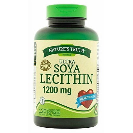 Nature's Truth Ultra Soya Lecithin 1200 mg, 120 ea (Pack of 3)