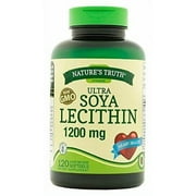 Natures Truth Ultra Soya Lecithin 1200 mg, 120 ea Pack of 3