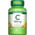 thumbnail image 1 of Vitamin C with Rose Hips 500 mg | 110 Tablets | Vegan, Non-GMO, Gluten Free | by Nature's Truth, 1 of 7