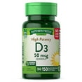 thumbnail image 1 of Nature's Truth Vitamin D3 2000 IU | 150 Softgels | High Potency | Non-GMO, Gluten Free, 1 of 3