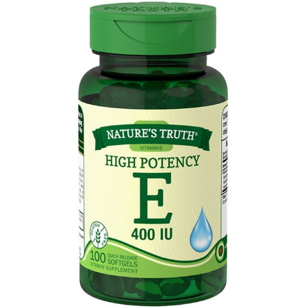 Nature's Truth Vitamin E 400 Complex with Natural D-alpha 100 ea (Pack of 3)