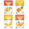 thumbnail image 1 of Nature’s Turn Freeze-Dried Tropical Fruit Crisps Variety Pack, No Added Sugar, Healthy Fruit Crisp Snack for School Lunches, 4 Pack (1.2 oz Each), 1 of 10