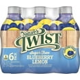 Nature's Twist Sugar Free Blueberry Lemon 16 oz 6 Bottle Pack