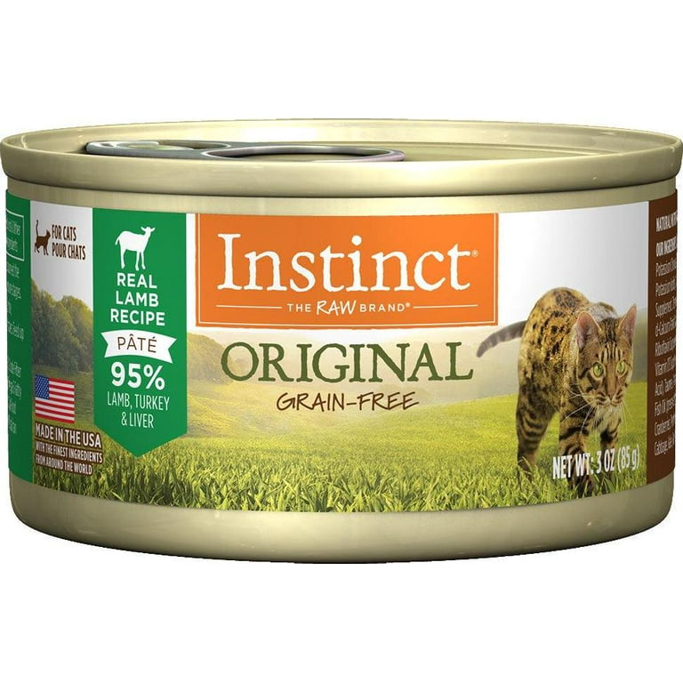 Instinct Grain-Free Lamb Formula Canned Cat Food