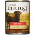 Nature's Variety Instinct, GrainFree YPF5 Canned Dog Food, Beef, 13.2