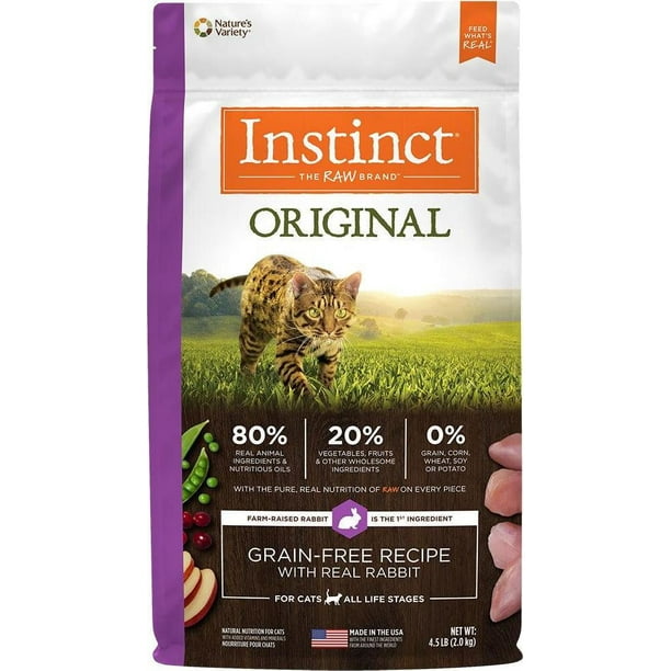 Nature's variety instinct dry cat food hot sale