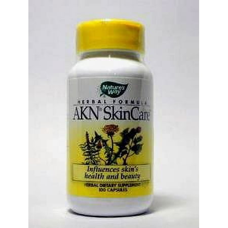 Nature's Way AKN SkinCare Vegetarian Capsules, 100 Ct
