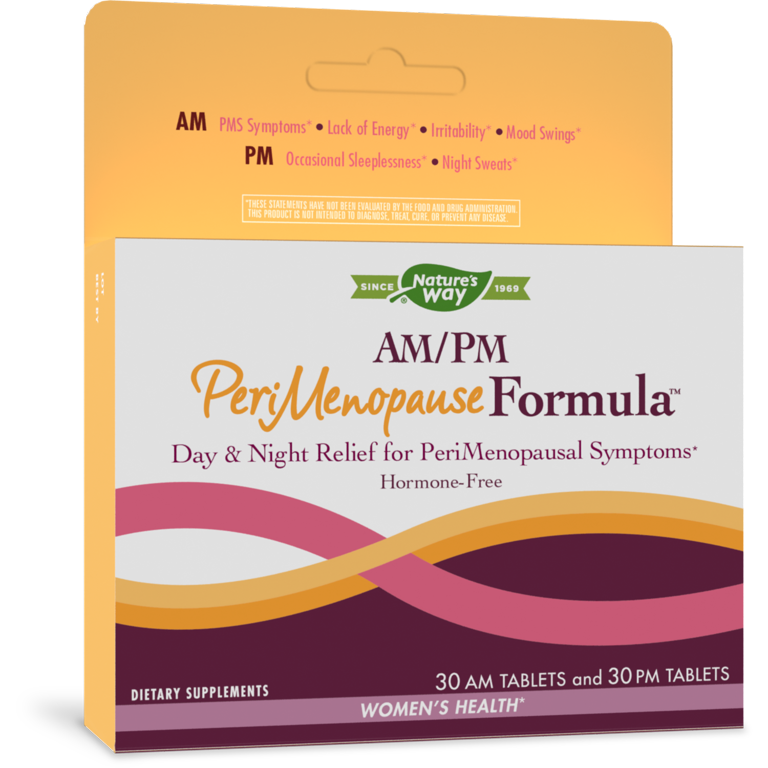 Nature's Way AM/PM PeriMenopause Formula™ Hormone-Free Day & Night
