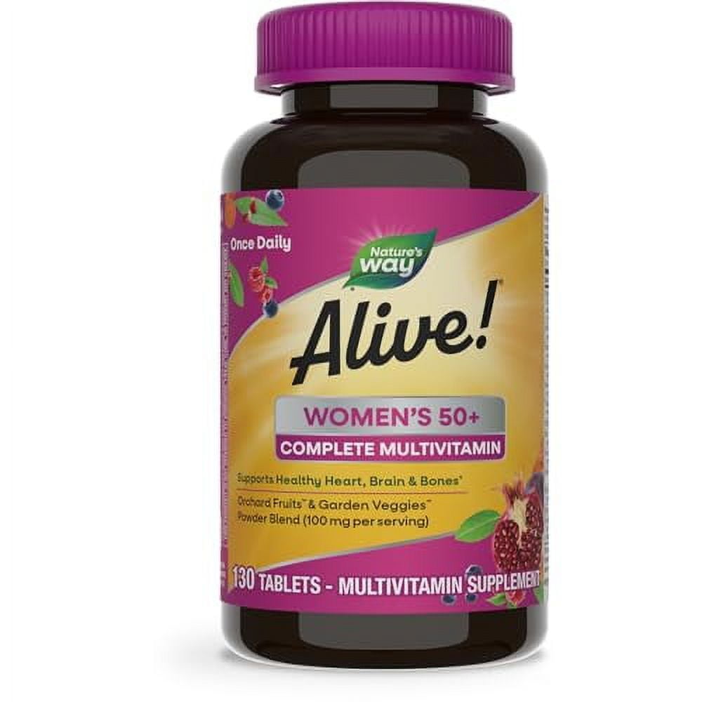 Nature's Way Alive! Women's 50+ Complete Multivitamin, Supports Healthy