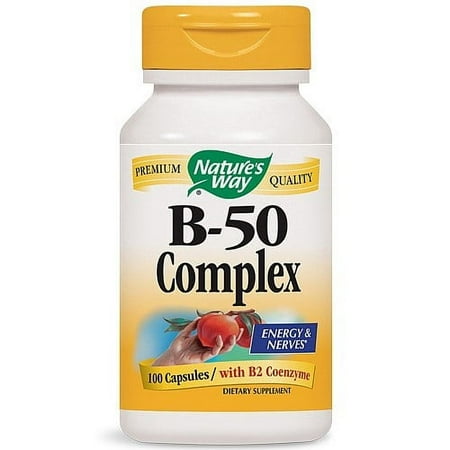 Nature's Way B-50 Complex - 100 Capsules