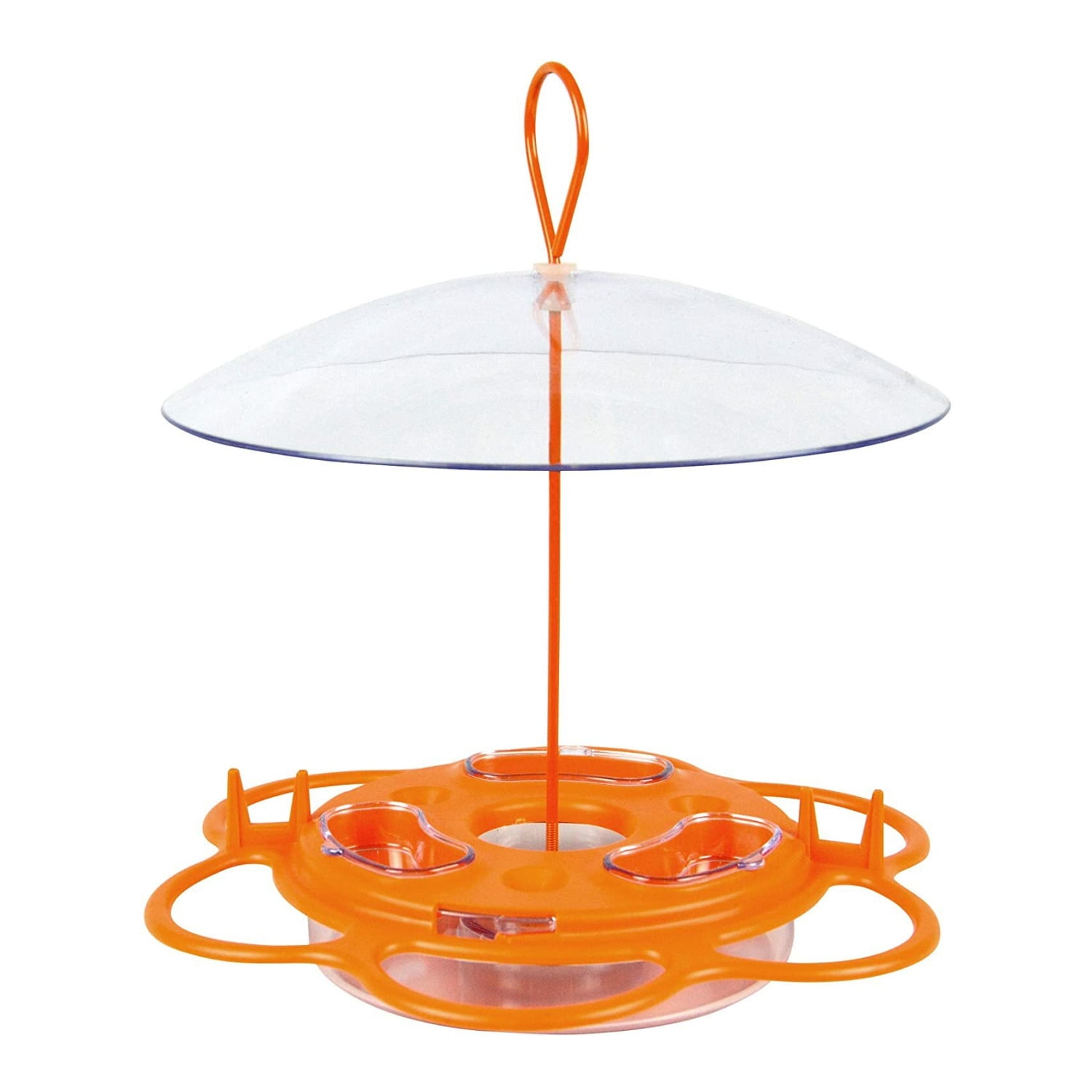 Nature's Way Bird Multiple Feed Options Oriole Buffet Feeder with Removable Jelly Dishes