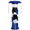 thumbnail image 1 of Nature's Way Funnel Flip Top Blue Poly Wide Tube Bird Feeder, 1 of 5
