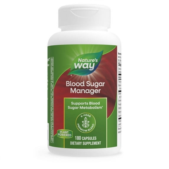 Nature's Way Blood Sugar Manager (180 Count)