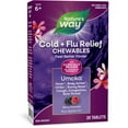 Nature's Way Cold+Flu Relief Chewable Tablets, Umcka, MultiSymptom