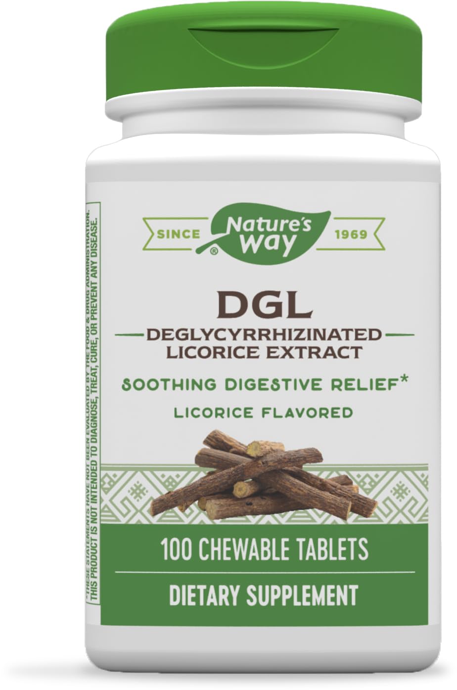 Nature's Way DGL Chewable Tablet Digestive Support & Relief