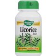 Nature's Way Licorice Root Dietary Supplement Capsules, 450mg, 100