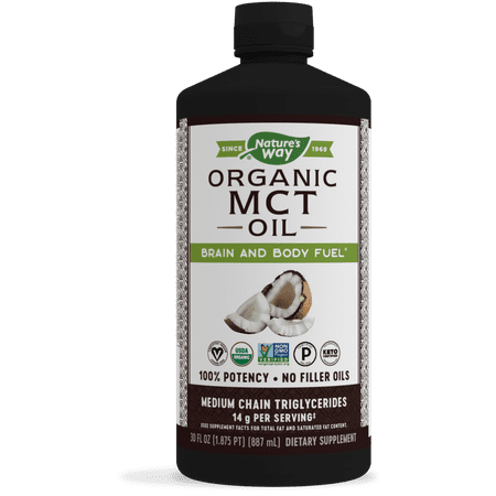Nature's Way MCT Oil, Pure Source Coconut, 30 Fl Oz.