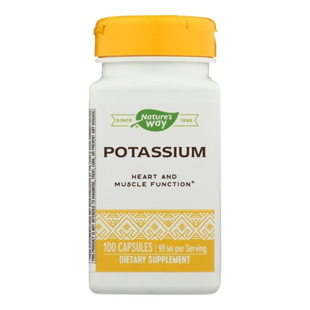 Nature's Way Potassium 99 mg 100 Caps