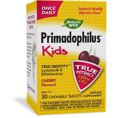 Nature's Way Primadophilus Kids 3 Billion, 30 Chewables