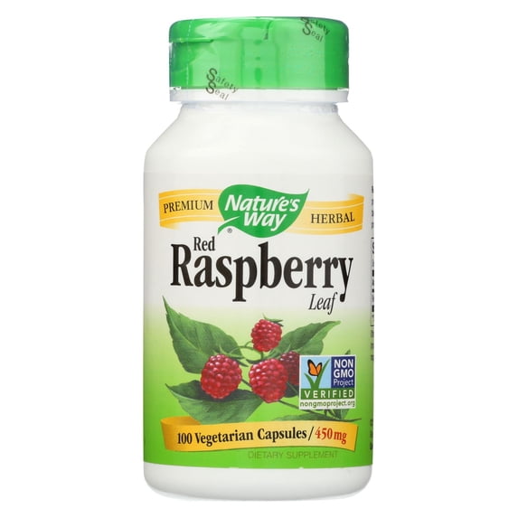 Nature's Way Red Raspberry Leaves 100 Capsules