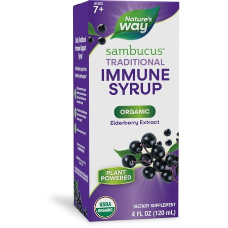 Natures Way Natures Way Organic Sambucus Elderberry, 4 oz