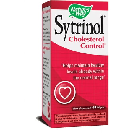 Nature's Way Sytrinol Cholesterol Control Capsules, 60 Count