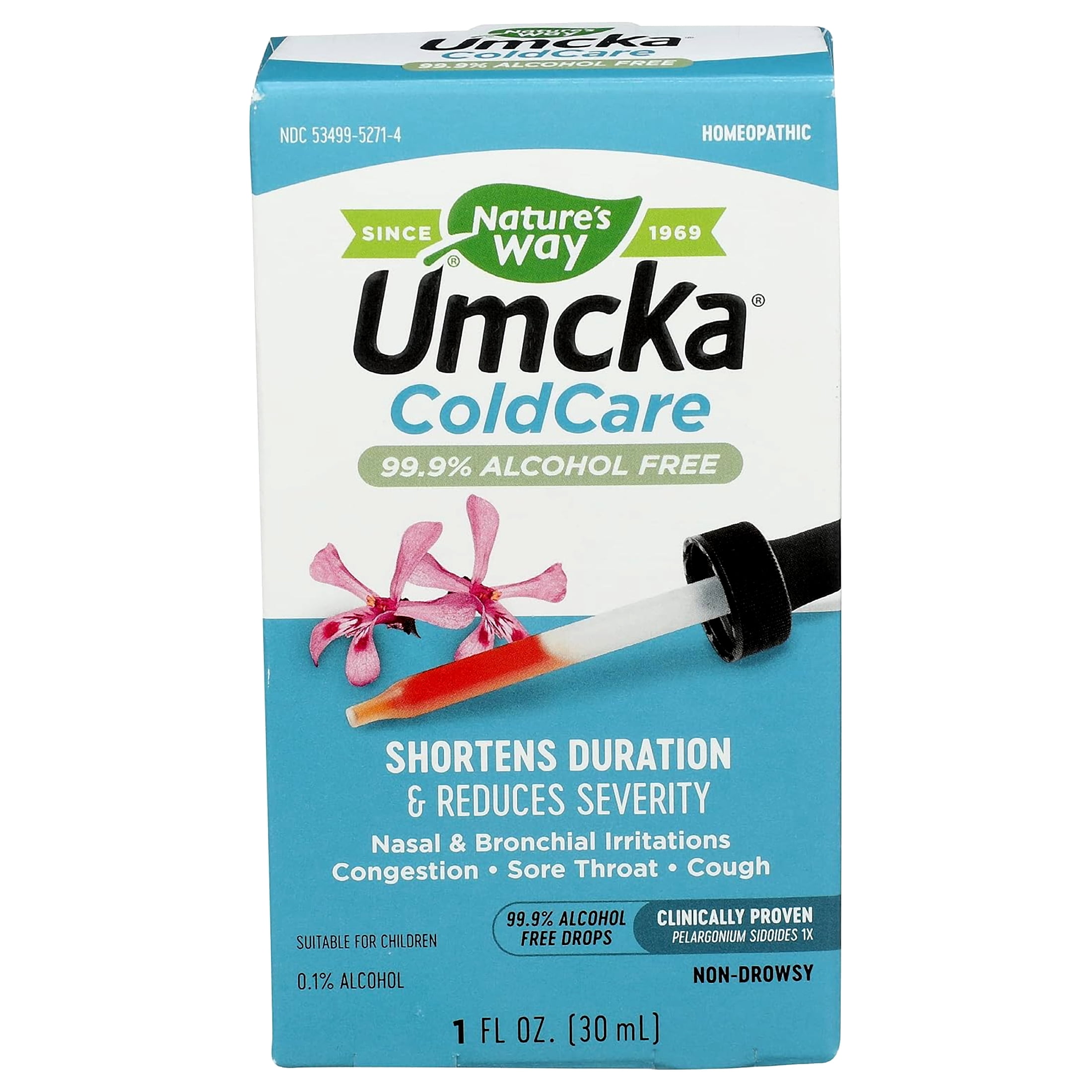 Umcka Cold Care Alcohol-Free by Nature's Way 1 Ounce