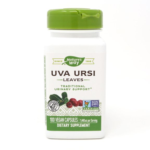 Nature's Way Uva Ursi Leaves 480 mg - 100 Capsules