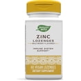 Nature's Way Zinc Lozenges with Vitamin C & Echinacea, Immune Support