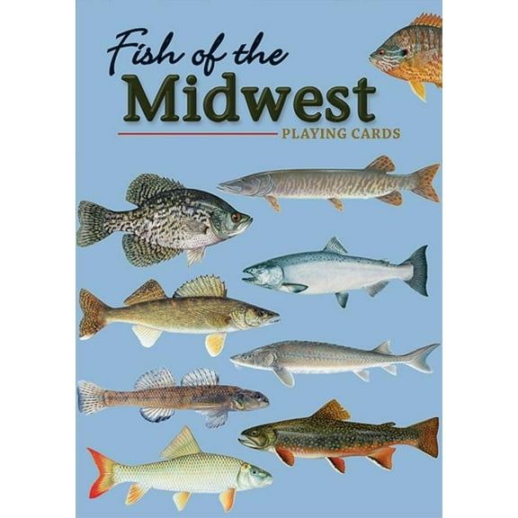 Nature's Wild Cards: Fish of the Midwest Playing Cards (Other)