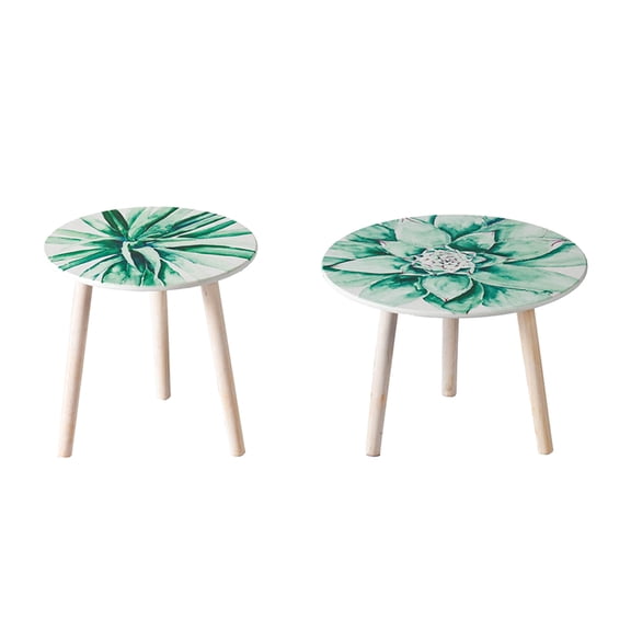 Nature - themed + Succulent pattern / Make living rooms stand out