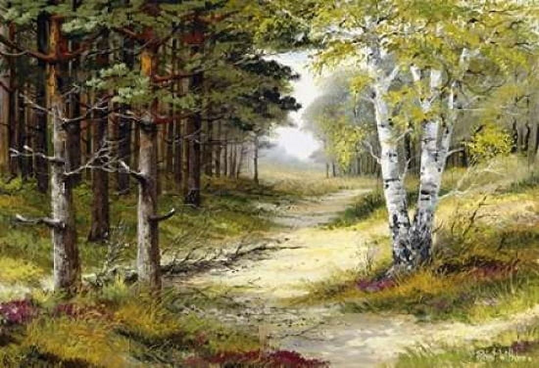 Nature walk Canvas Art - Reint Withaar (20 x 28)