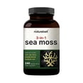 thumbnail image 1 of NatureBell 3-in-1 Sea Moss - 240 Vegetarian Capsules - Sea Moss Complex with Organic Bladderwrack & Organic Burdock Root - Healthy Digestion, Vitality & Immune Support - 120 Servings, 1 of 8