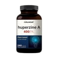 thumbnail image 1 of NatureBell Huperzine A 400mcg - 240 Capsules - Brain, Focus & Memory Support - Plant-Based Nootropic Supplement - Non-GMO & Gluten-Free - 120 Servings, 1 of 8