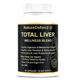 thumbnail image 1 of NatureDefend Liver Support Supplement with Milk Thistle and Beet Root, Gluten-Free Total Liver Detox and Cleanse, 60 Capsules, 1 of 6
