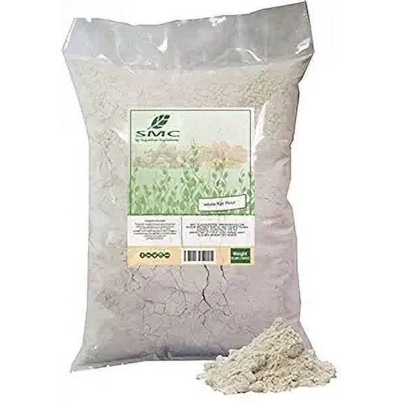 NatureJam White Rye Flour 10 Pounds Bulk Bag