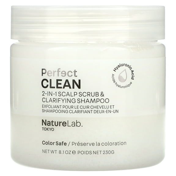 NatureLab Tokyo Perfect Clean, 2-in-1 Scalp Scrub & Clarifying Shampoo, 8.1 oz (230 g)