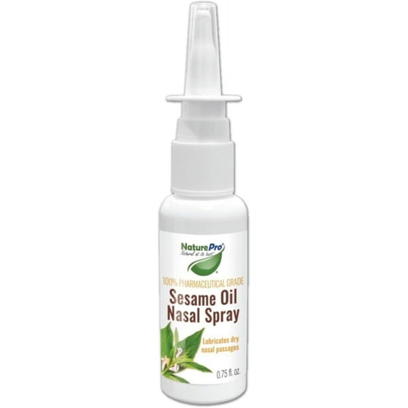 NaturePro Alcohol-Free Sesame Oil Nasal Spray, 0.75 fl oz