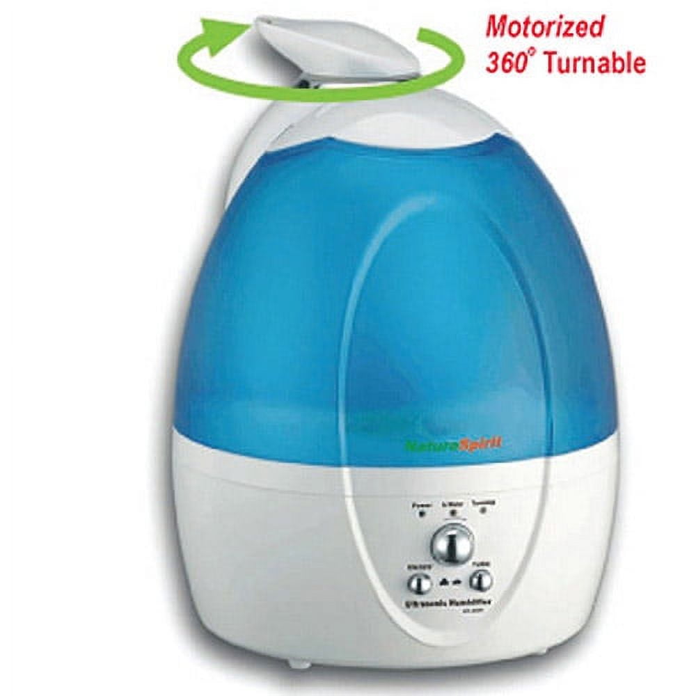 NatureSpirit Ultrasonic Humidifier With Motorized Rotate Sprayer, 1ct