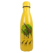 NatureVac Giraffe 17oz Insulated Water Bottle   Hot 12H, Cold 24H   Leakproof Stainless Flask